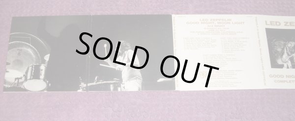 Photo3: LED ZEPPELIN - GOOD NIGHT MOON LIGHT 3CD [TARANTURA] ★★★STOCK ITEM / OUT OF PRINT / VERY RARE★★★ (3)