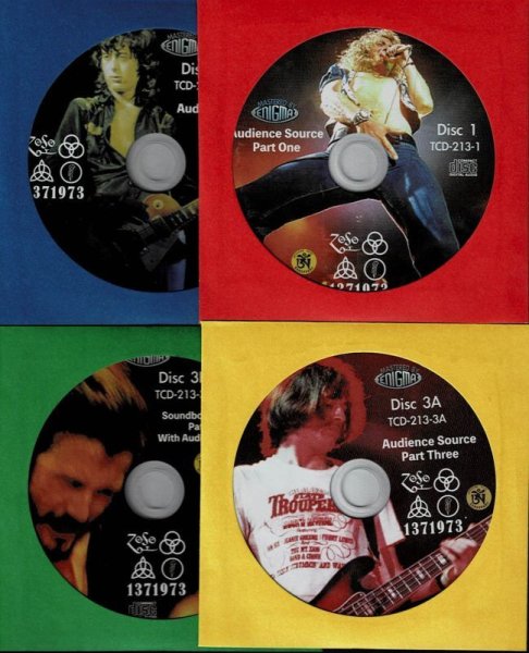 Photo3: LED ZEPPELIN - THE LAST DANCING DAZE IN ELECTRIC FORM 4CD PROMO BLIMP EDITION  [TARANTURA] ★★★STOCK ITEM / PROMOTIONAL / OUT OF PRINT / VERY RARE★★★ (3)