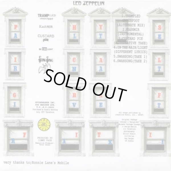 Photo2: LED ZEPPELIN - PHYSICAL GRAFFITI ALTERNATIVE TRAX! CD [TARANTURA] ★★★STOCK ITEM / OUT OF PRINT / VERY RARE★★★ (2)