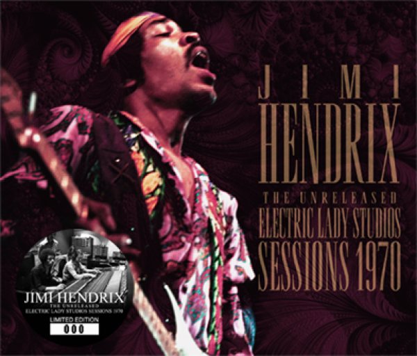 Photo1: JIMI HENDRIX - THE UNRELEASED ELECTRIC LADY STUDIOS SESSIONS 1970 3CD (1)