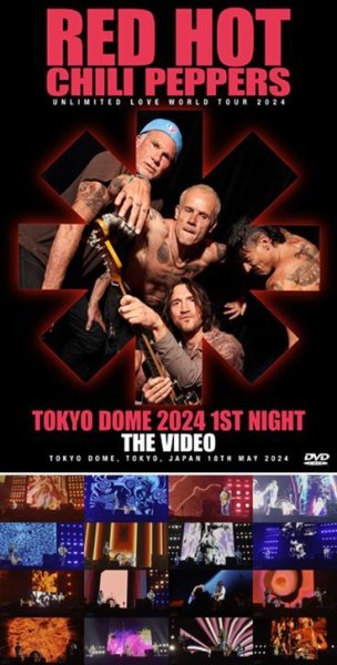 Photo1: RED HOT CHILI PEPPERS - TOKYO DOME 2024 1ST NIGHT: THE VIDEO DVDR [Uxbridge 2221] (1)