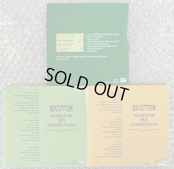 Photo3: LED ZEPPELIN - WELCOME TO THE 1979 KNEBWORTH FESTIVAL 7CD BOX 1st EDITION RARE OUT OF PRINT [WATCH TOWER] ★★★STOCK ITEM / OUT OF PRINT / MUST HAVE ★★★ (3)