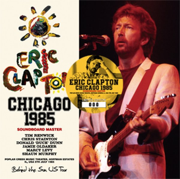 Photo1: ERIC CLAPTON - CHICAGO 1985 SOUNDBOARD MASTER 2CD [Beano-282] (1)