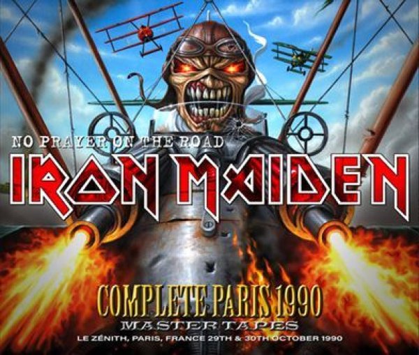 Photo1: IRON MAIDEN - COMPLETE PARIS 1990: MASTER TAPES 4CDR [Shades 2011] (1)