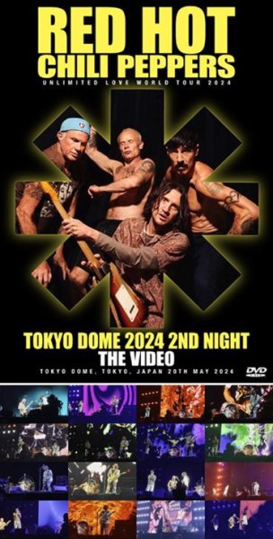 Photo1: RED HOT CHILI PEPPERS - TOKYO DOME 2024 2ND NIGHT: THE VIDEO DVDR [Uxbridge 2224] (1)