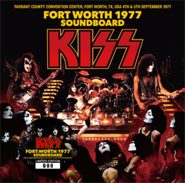 Photo1: KISS - FORT WORTH 1977 SOUNDBOARD 2CD [ZODIAC 671] (1)
