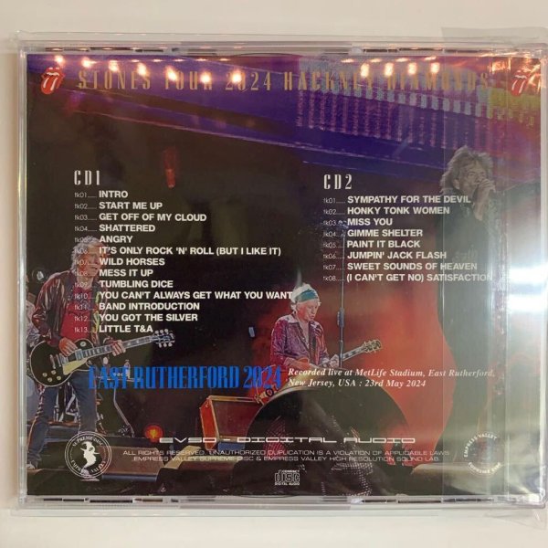 Photo2: THE ROLLING STONES - EAST RUTHERFORD 2024 2CD [EMPRESS VALLEY] (2)