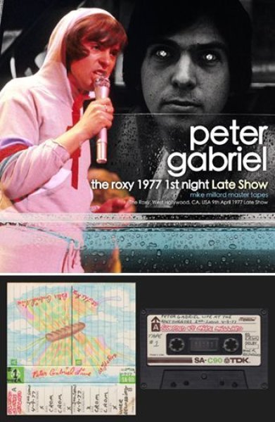 Photo1: PETER GABRIEL - THE ROXY 1977 1ST NIGHT(LATE SHOW) MIKE MILLARD MASTER TAPES 2CDR [Amity 750] (1)