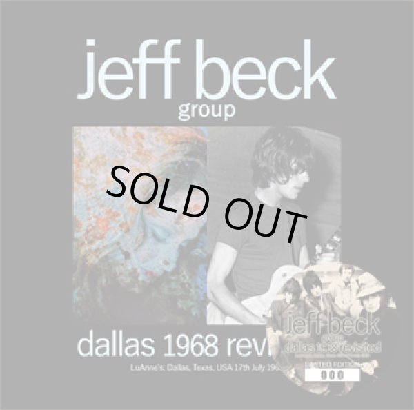 Photo1: JEFF BECK GROUP - DALLAS 1968 REVISITED CD [Wardour-612] ★★★STOCK ITEM / HOT WINTER SALE★★★ (1)