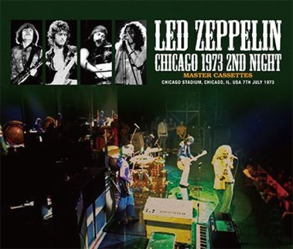 Photo1: LED ZEPPELIN - CHICAGO 1973 2ND NIGHT: MASTER CASSETTES 3CD (1)