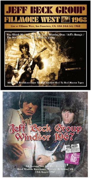Photo1: JEFF BECK GROUP - FILLMORE WEST 1968 CD + Ltd Bonus CDR "WINDSOR 1967" (1)