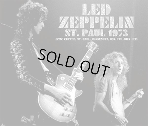 Photo1: LED ZEPPELIN - ST. PAUL 1973 3CD ★★★STOCK ITEM / OUT OF PRINT★★★ (1)