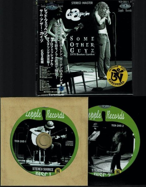 Photo4: LED ZEPPELIN - SOME OTHER GUYZ - 1970 BOSTON GARDEN 4CD PROMO BLACK BOX [TARANTURA] ★★★STOCK ITEM / OUT OF PRINT / VERY RARE★★★ (4)
