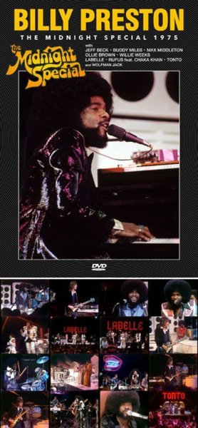 Photo1: BILLY PRESTON - THE MIDNIGHT SPECIAL 1975 DVDR (1)