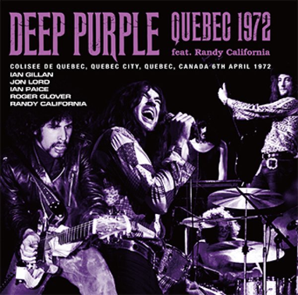 Photo1: DEEP PURPLE - QUEBEC 1972 feat. Randy California CD [Darker Than Blue 284] (1)