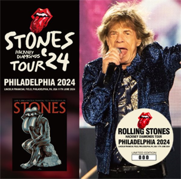 Photo1: THE ROLLING STONES - PHILADELPHIA 2024 2CD (1)