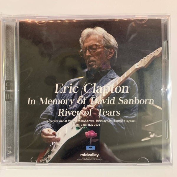 Photo1: ERIC CLAPTON - IN MEMORY OF DAVID SANBORN - RIVER OF TEARS 2CD [MID VALLEY]  (1)