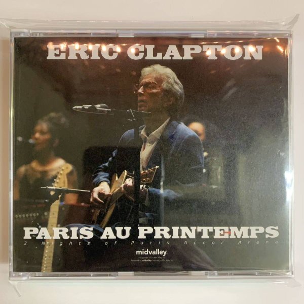 Photo1: ERIC CLAPTON - PARIS AU PRINTEMPS 2024 4CD [MID VALLEY]  (1)