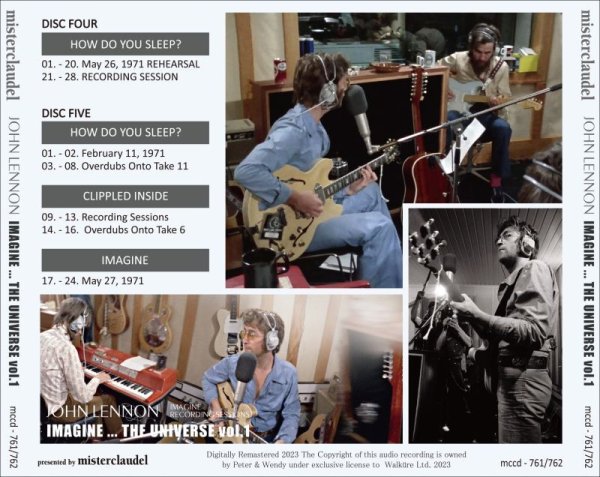 Photo4: JOHN LENNON - IMAGINE ... THE UNIVERSE VOL.1 5CD [MISTERCLAUDEL] (4)