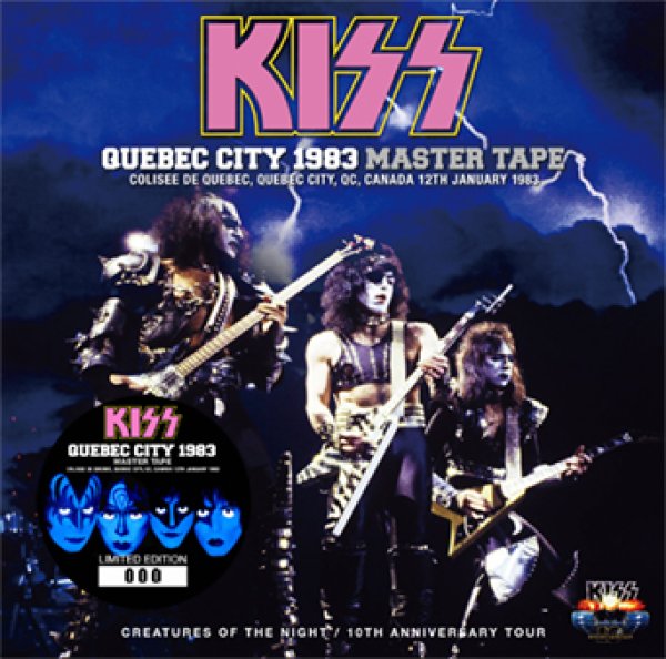 Photo1:  KISS - QUEBEC CITY 1983 MASTER TAPES 2CD [ZODIAC 679] (1)