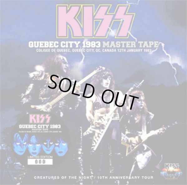 Photo1: KISS - QUEBEC CITY 1983 MASTER TAPES 2CD [ZODIAC 679] ★★★STOCK ITEM / HOT SPRING SALE★★★  (1)