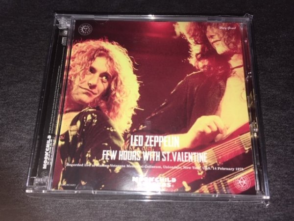 Photo1: LED ZEPPELIN - FEW HOURS WITH ST. VALENTINE 3CD [MOONCHILD] ★★★STOCK ITEM / OUT OF PRINT★★★ (1)