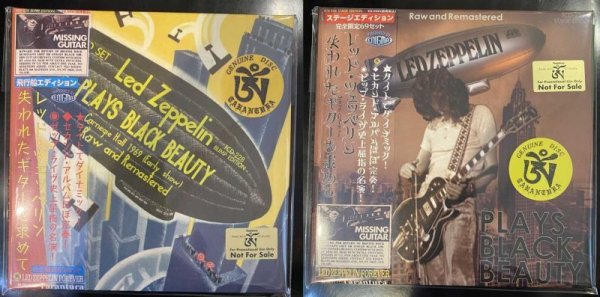 Photo1: LED ZEPPELIN - PLAYS BLACK BEAUTY 2CD + 2CD PROMO STAGE & BLIMP EDITION  [TARANTURA] ★★★STOCK ITEM / PROMOTIONAL / OUT OF PRINT / VERY RARE★★★ (1)