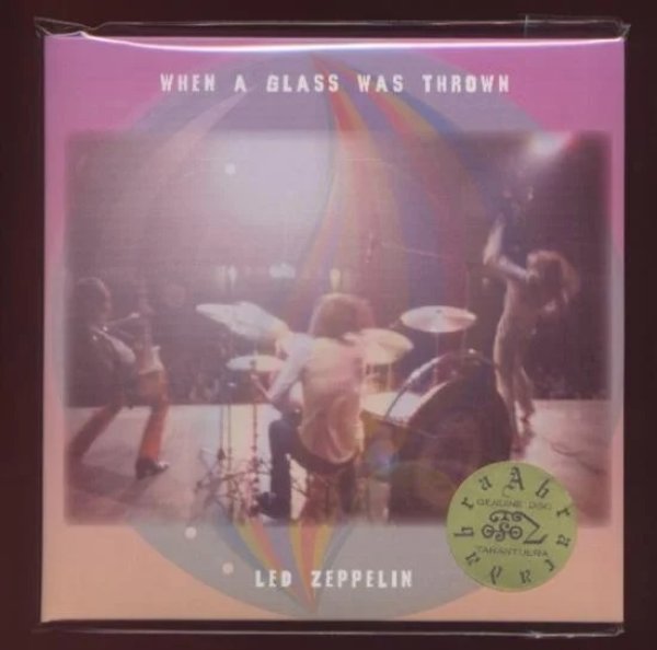 Photo1: LED ZEPPELIN - WHEN A GLASS WAS THROWN 2CD [TARANTURA] ★★★STOCK ITEM / OUT OF PRINT / VERY RARE★★★ (1)