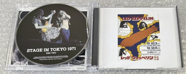 Photo4: LED ZEPPELIN - STAGE IN TOKYO 1971 2CD ★★★STOCK ITEM / OUT OF PRINT★★★ (4)