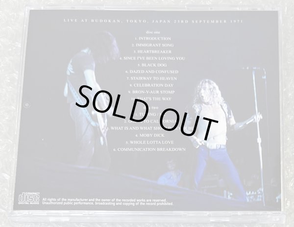 Photo2: LED ZEPPELIN - STAGE IN TOKYO 1971 2CD ★★★STOCK ITEM / OUT OF PRINT★★★ (2)