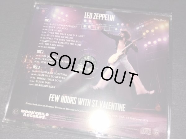 Photo2: LED ZEPPELIN - FEW HOURS WITH ST. VALENTINE 3CD [MOONCHILD] ★★★STOCK ITEM / OUT OF PRINT★★★ (2)