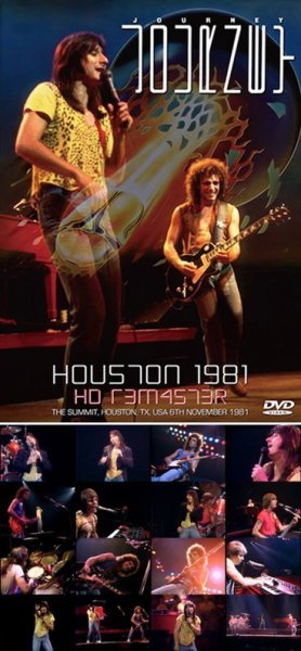 Photo1: JOURNEY - HOUSTON 1981 HD REMASTER DVDR [Uxbridge 2261] (1)