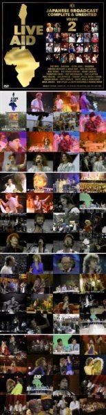 Photo1: LIVE AID: JAPANESE BROADCAST COMPLETE & UNEDITED: VOLUME 2 4DVDR LIMITED STOCK (1)