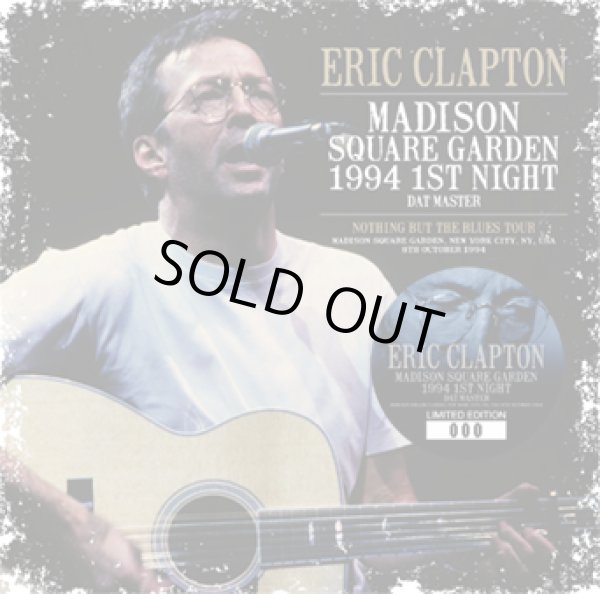 Photo1: ERIC CLAPTON - MADISON SQUARE GARDEN 1994 1ST NIGHT: DAT MASTER 2CD [Beano-284] ★★★STOCK ITEM / HOT SPRING SALE★★★ (1)