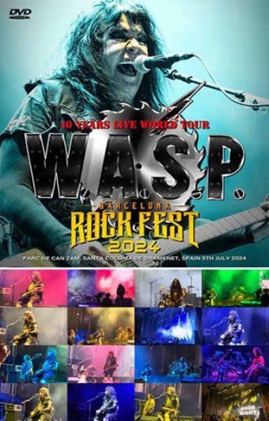 Photo1: W.A.S.P. - BARCELONA ROCK FEST 2024 DVDR [Shades 2034] (1)