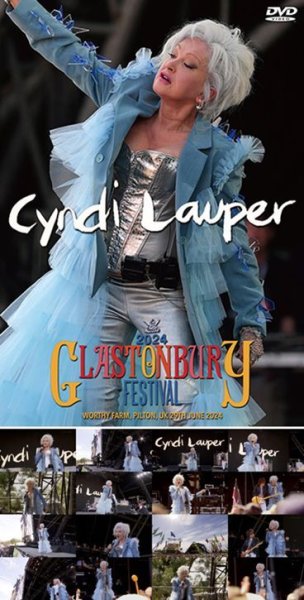 Photo1: CYNDI LAUPER - GLASTONBURY FESTIVAL 2024 DVDR [Uxbridge 2268] (1)