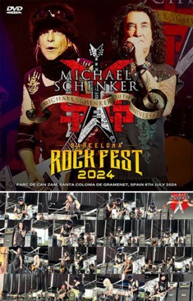 Photo1: MICHAEL SCHENKER GROUP - BARCELONA ROCK FEST 2024 DVDR [Shades 2035] (1)