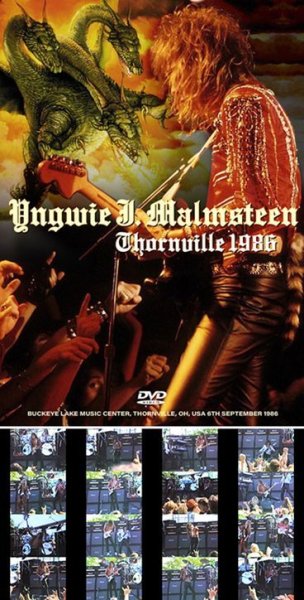 Photo1: YNGWIE J. MALMSTEEN - THORNVILLE 1986 DVDR [Shades 2046] (1)