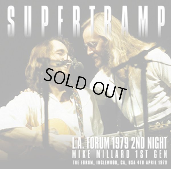 Photo1: SUPERTRAMP - L.A. FORUM 1979 2ND NIGHT: MIKE MILLARD 1ST GEN 2CDR [Amity 756] ★★★STOCK ITEM / HOT SUMMER SALE★★★ (1)