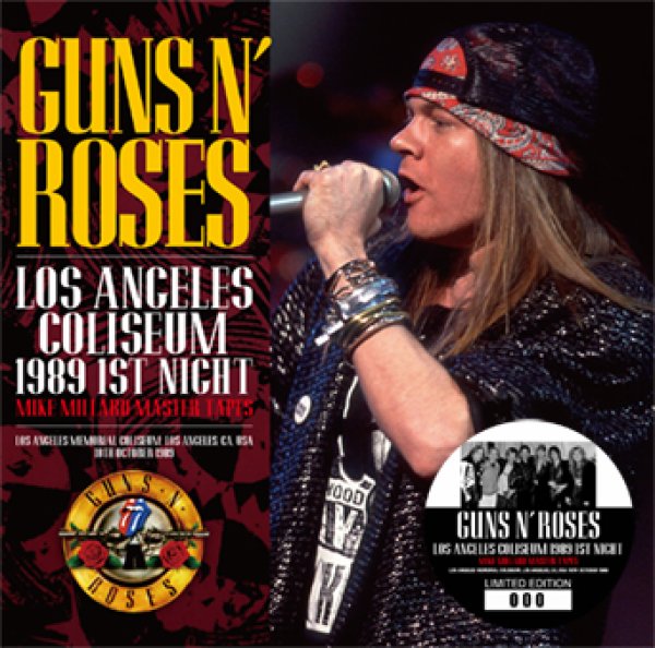 Photo1: GUNS N' ROSES - LOS ANGELES COLISEUM 1989 1ST NIGHT: MIKE MILLARD MASTER TAPES CD [ZODIAC 683] (1)