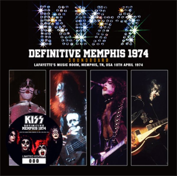 Photo1: KISS - DEFINITIVE MEMPHIS 1974 SOUNDBOARD CD [ZODIAC 684] (1)