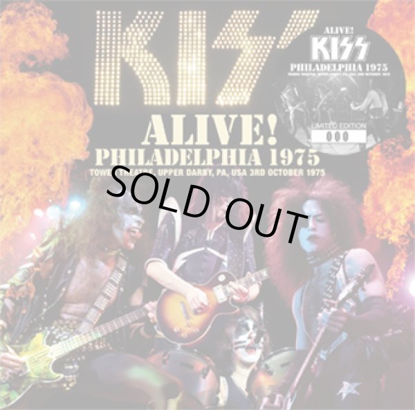Photo1: KISS - PHILADELPHIA 1975 CD [ZODIAC 682] ★★★STOCK ITEM / OUT OF PRINT / HOT SUMMER SALE★★★ (1)