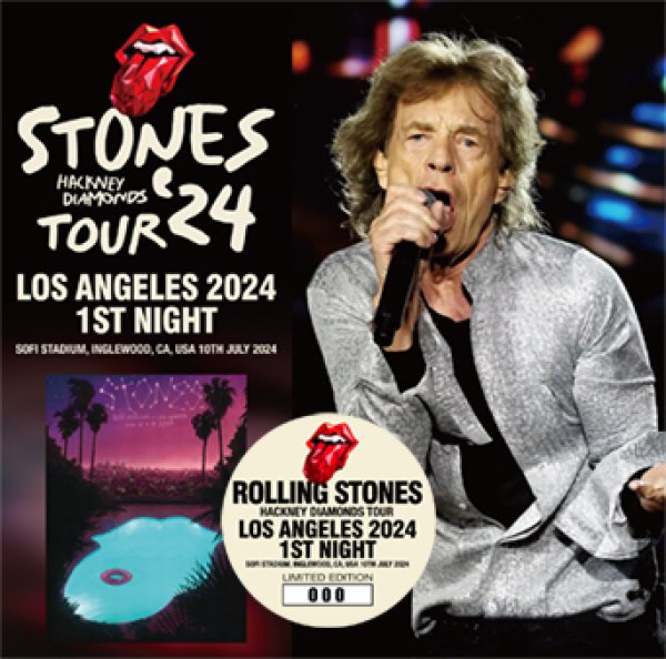 Photo1: THE ROLLING STONES - LOS ANGELES 2024 1ST NIGHT 2CD (1)