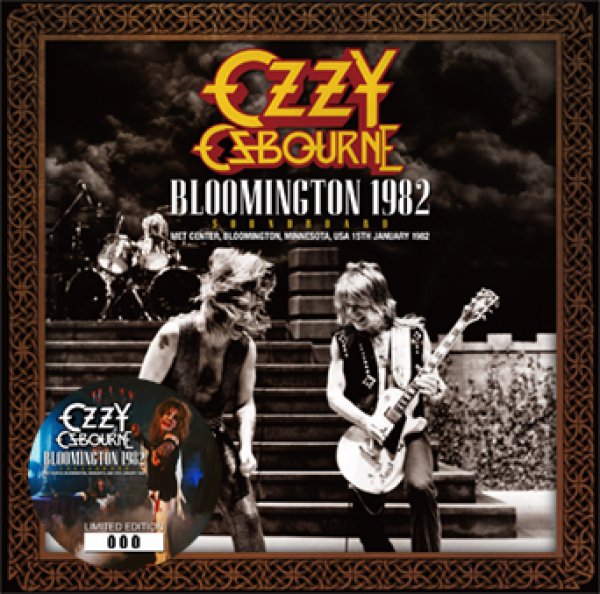 Photo1: OZZY OSBOURNE - BLOOMINGTON 1982 SOUNDBOARD CD [ZODIAC 688] (1)