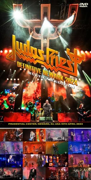 Photo1: JUDAS PRIEST - DEFINITIVE NEWARK 2024: MULTICAM EDITION DVDR [Shades 2052] (1)