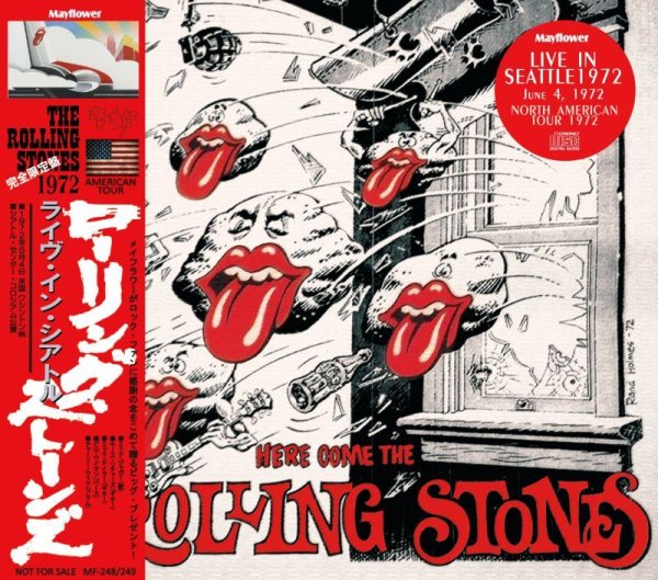 Photo1: THE ROLLING STONES - 1972 LIVE IN SEATTLE 2CD [MAYFLOWER] (1)