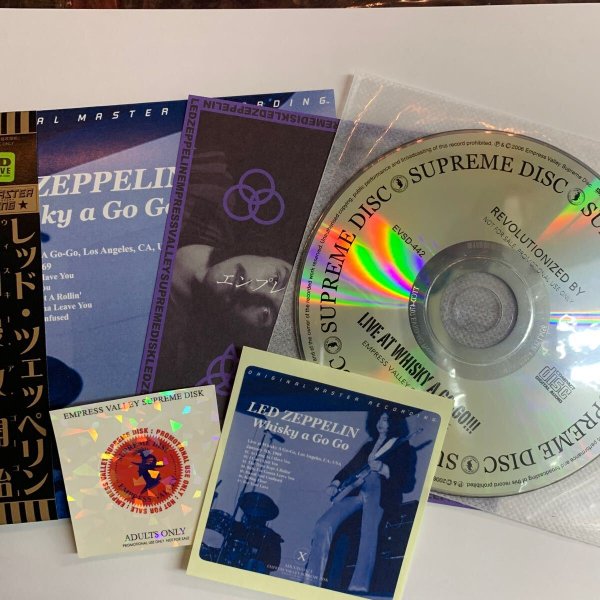 Photo5: LED ZEPPELIN - LIVE AT WHISKY A GO-GO!!! PRO USE ONLY CD [EMPRESS VALLEY ] ★★★STOCK ITEM / OUT OF PRINT / LAST ONE!★★★ (5)