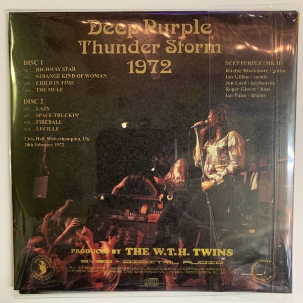 Photo2: DEEP PURPLE - THUNDER STORM 2CD [EMPRESS VALLEY] (2)