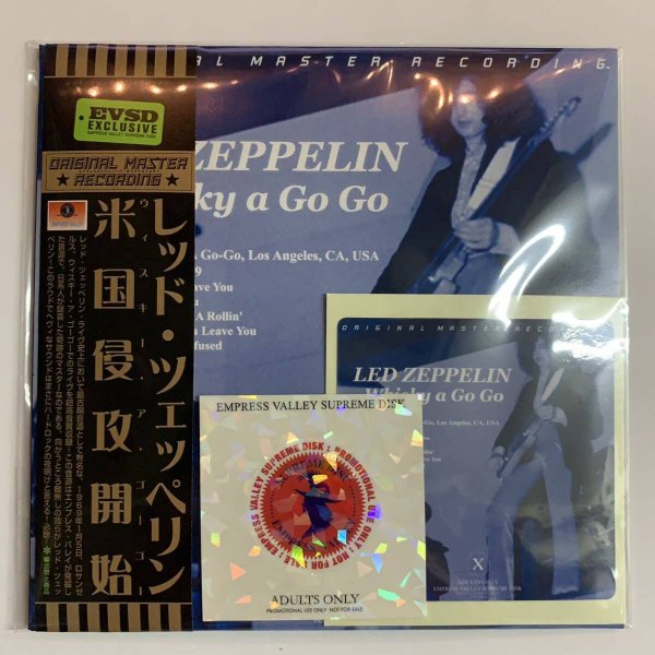 Photo1: LED ZEPPELIN - LIVE AT WHISKY A GO-GO!!! PRO USE ONLY CD [EMPRESS VALLEY ] (1)