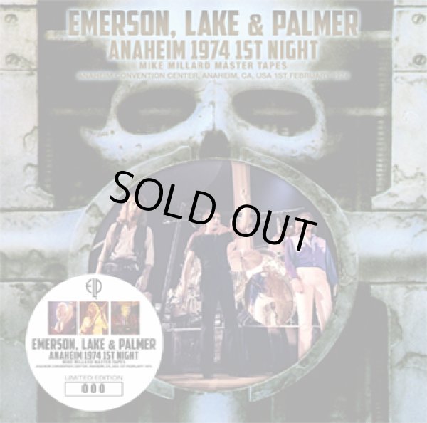 Photo1: EMERSON, LAKE & PALMER - ANAHEIM 1974 1ST NIGHT MIKE MILLARD MASTER TAPES 2CD [Virtuoso 523/524] ★★★STOCK ITEM / HOT SPRING SALE★★★ (1)